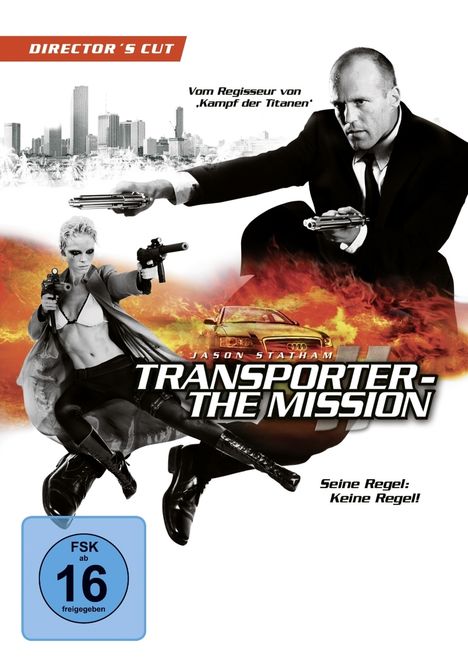 The Transporter - The Mission (Director's Cut), DVD