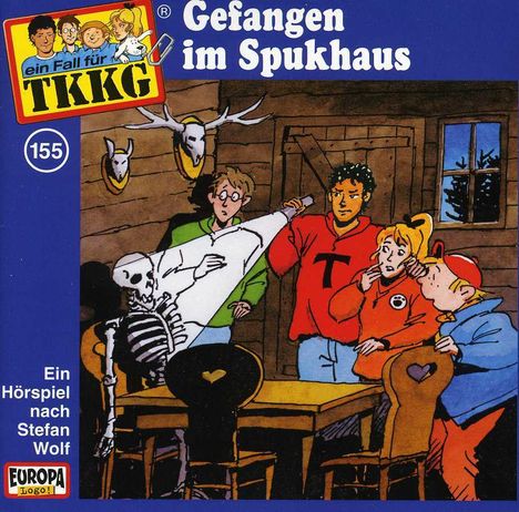 TKKG (Folge 155) - Gefangen im Spukhaus, CD