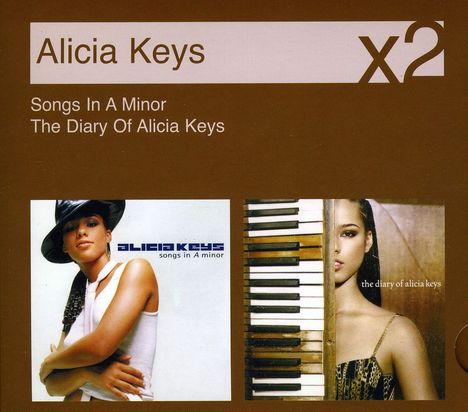 Alicia Keys (geb. 1981): Songs In A Minor / The Diary Of Alicia Keys (Slidepack), 2 CDs