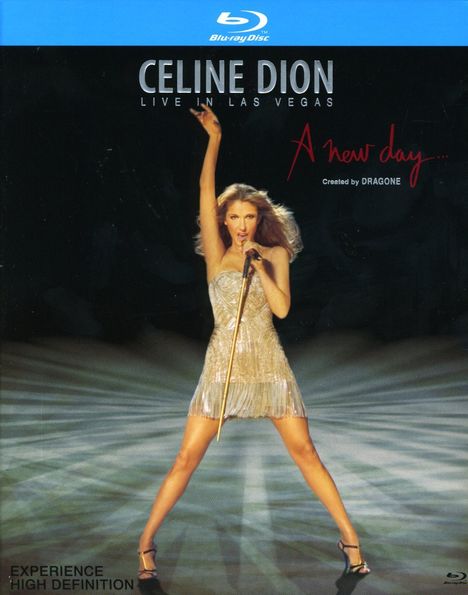 Céline Dion: Live In Las Vegas: A New Day, 2 Blu-ray Discs