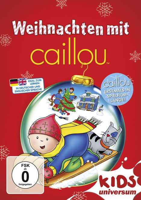 Caillou: Weihnachten mit Caillou, DVD