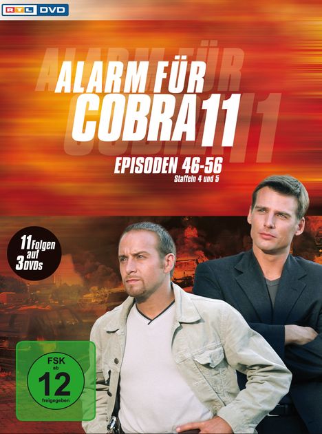 Alarm für Cobra 11 Staffeln 4 &amp; 5, 3 DVDs