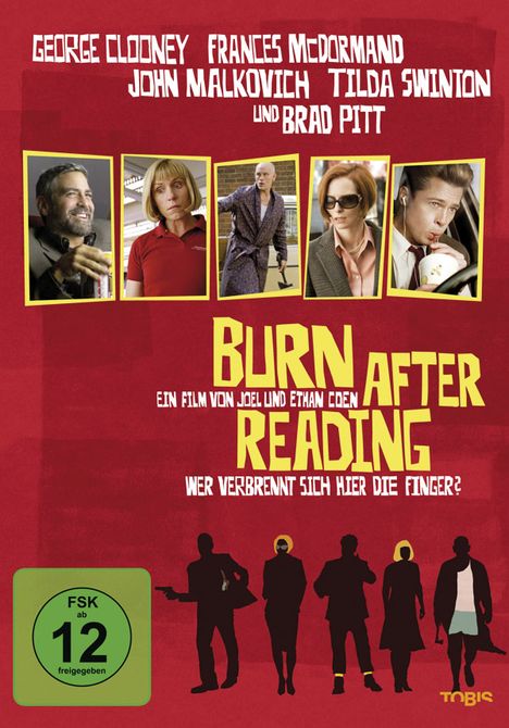 Burn After Reading - Wer verbrennt sich hier die Finger?, DVD