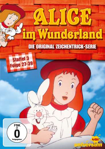 Alice im Wunderland - Die Zeichentrickserie Vol. 3, 2 DVDs