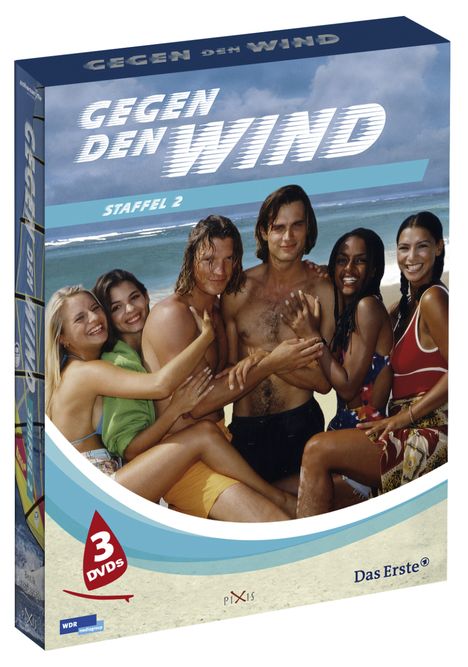 Gegen den Wind Staffel 2, 3 DVDs