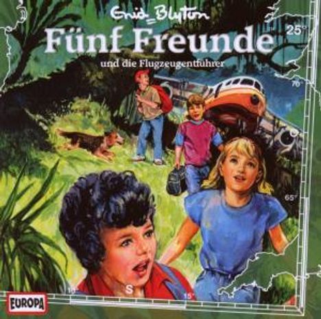 Fünf Freunde (Folge 025) und die Flugzeugentführer, CD