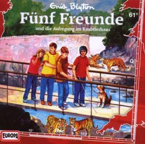 Fünf Freunde (Folge 061) und die Aufregung im Raubtierhaus, CD