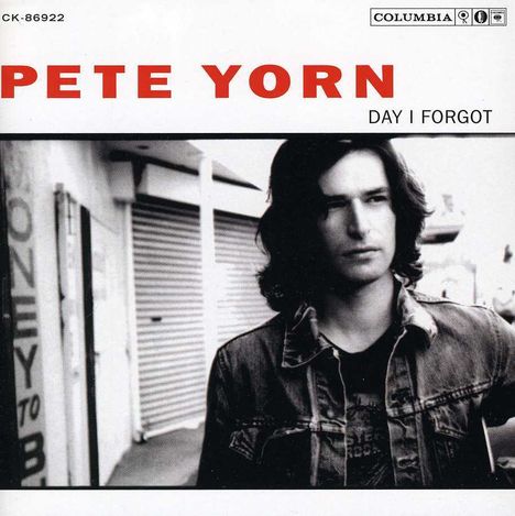 Pete Yorn: Day I Forgot, CD