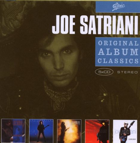 Joe Satriani: Original Album Classics, 5 CDs