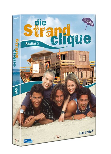 Die Strandclique Staffel 2, 3 DVDs