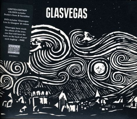 Glasvegas: Glasvegas (CD+DVD), 1 CD und 1 DVD