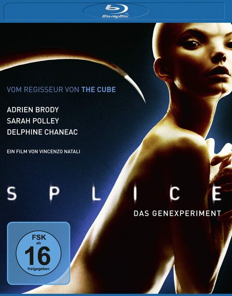 Splice - Das Genexperiment (Blu-ray), Blu-ray Disc