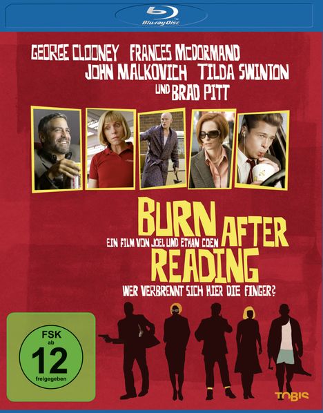 Burn After Reading (Blu-ray), Blu-ray Disc