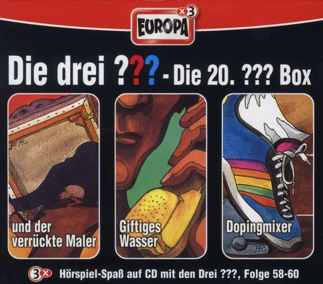 Die drei ??? - Die 20. Box, 3 CDs