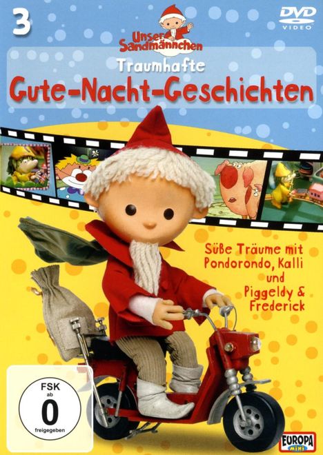 Unser Sandmännchen Vol.3: Gute-Nacht-Geschichten, DVD
