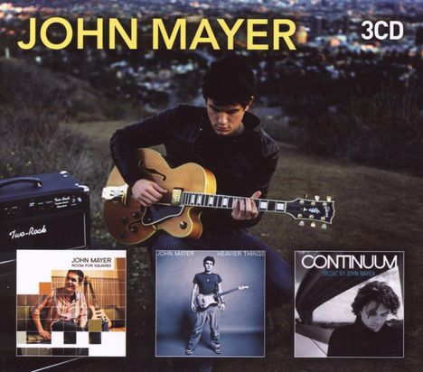 John Mayer: Room For Squares / Heavier Things / Continuum, 3 CDs