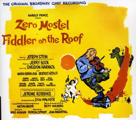 Original Soundtracks (OST): Musical: Fiddler On The Roof (O.S.T.), CD