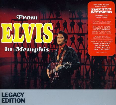 Elvis Presley (1935-1977): From Elvis In Memphis, 2 CDs