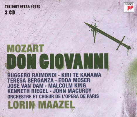 Wolfgang Amadeus Mozart (1756-1791): Don Giovanni, 3 CDs