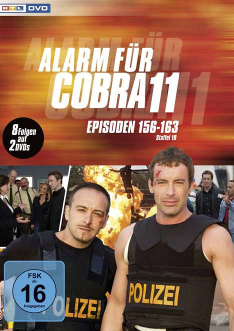 Alarm für Cobra 11 Staffel 19, 2 DVDs