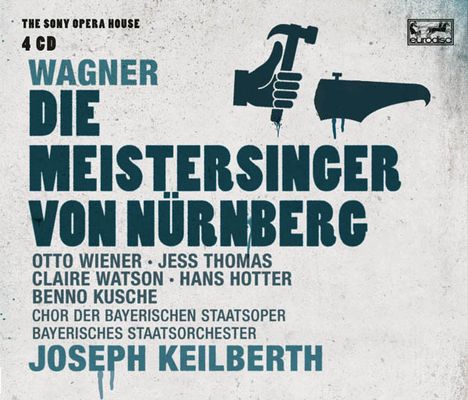 Richard Wagner (1813-1883): Die Meistersinger von Nürnberg, 4 CDs