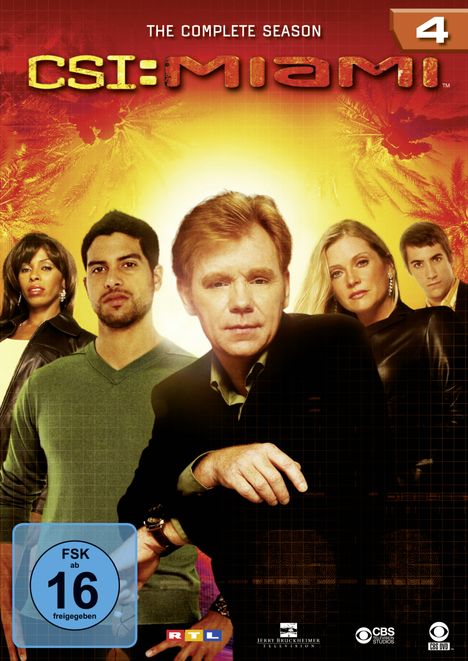 CSI Miami Season 4, 6 DVDs