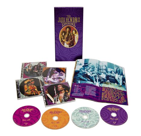 Jimi Hendrix (1942-1970): The Jimi Hendrix Experience (Box Set) (The Authorized Hendrix Family Edition), 4 CDs