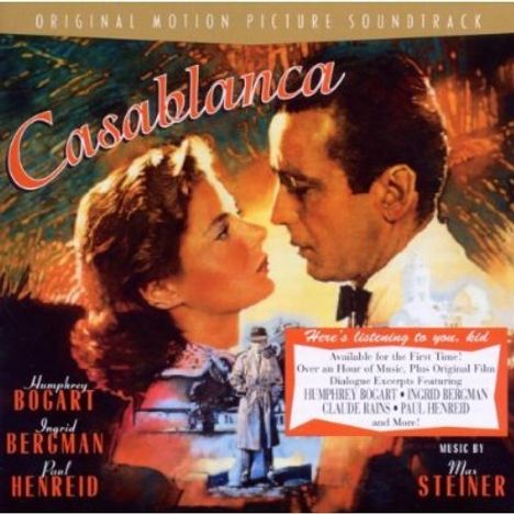 Max Steiner (1888-1971): Filmmusik: Casablanca (O.S.T.), CD