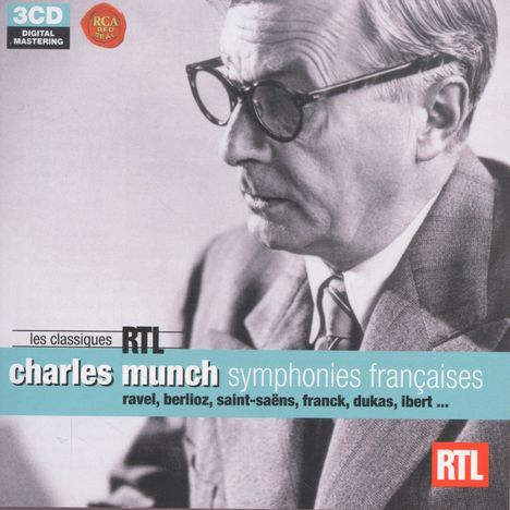 Charles Munch - Symphonies Francaises, 3 CDs