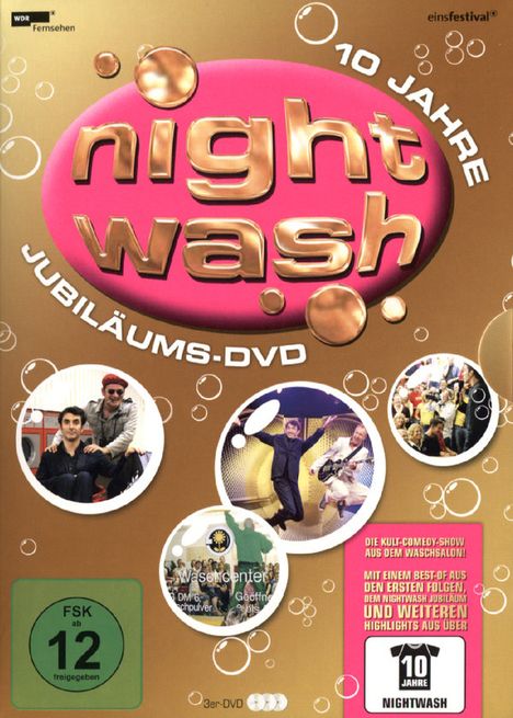 10 Jahre Nightwash - Die Jubiläums-DVD, 3 DVDs
