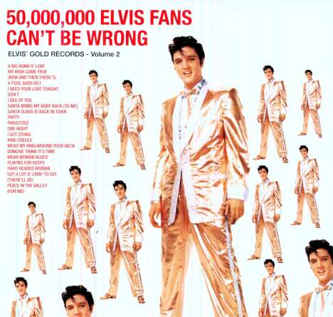 Elvis Presley (1935-1977): 50.000.000 Elvis Fans Can't Be Wrong (remastered) (180g), LP