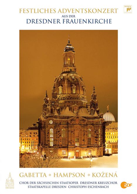 Festliches Adventskonzert aus der Frauenkirche Dresden (DVD), DVD