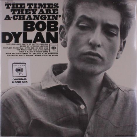 Bob Dylan: Times They Are A-Changin', LP
