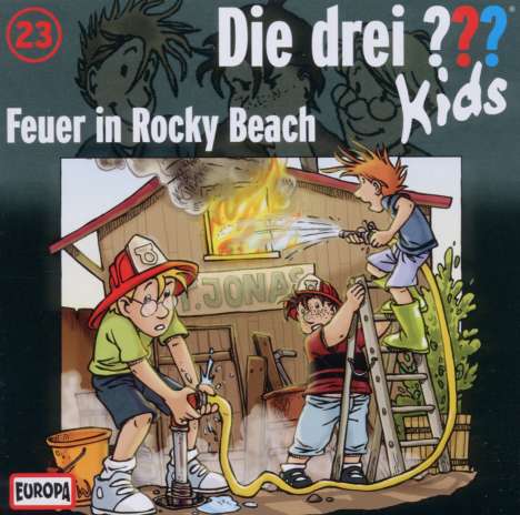 Die drei ??? Kids 23: Feuer in Rocky Beach, CD