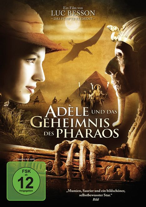 Adele und das Geheimnis des Pharaos, DVD