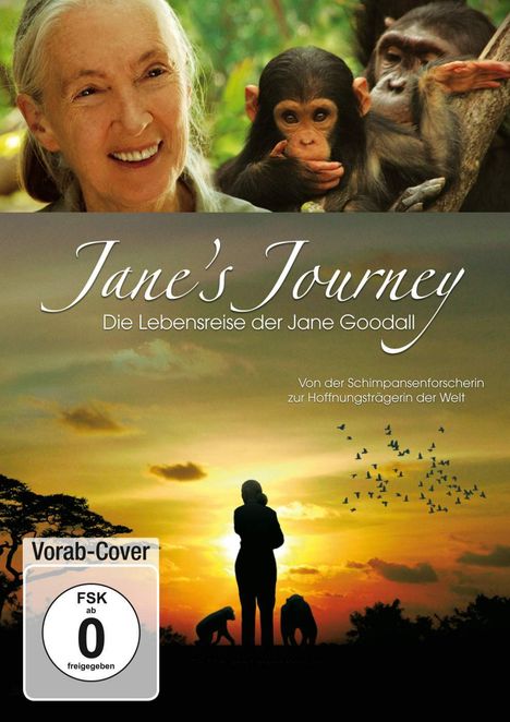 Jane's Journey - Die Lebensreise der Jane Goodall (OmU), DVD