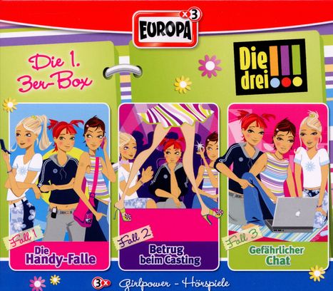 Die drei !!! Die 01. 3er Box (Folgen 1-3), 3 CDs