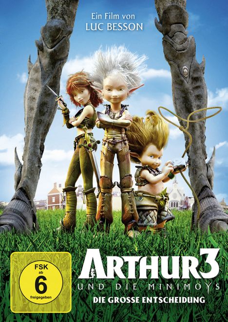 Arthur und die Minimoys 3: Die große Entscheidung, DVD