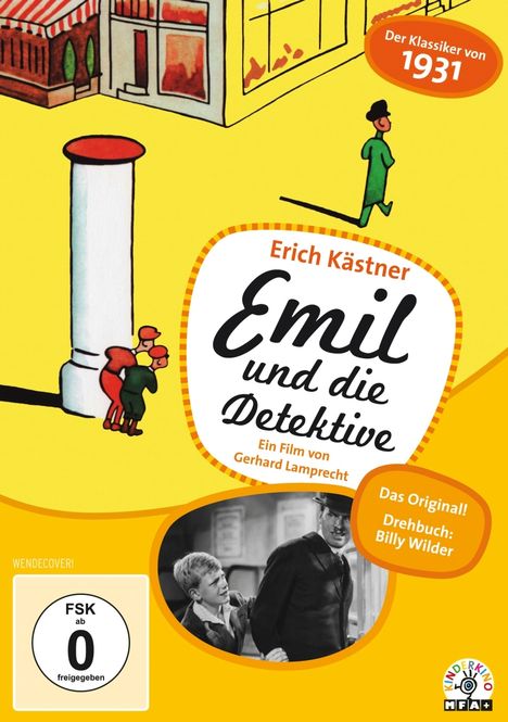 Emil und die Detektive (1931), DVD