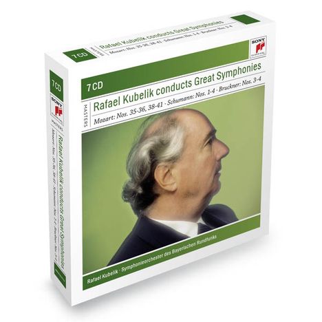 Rafael Kubelik conducts Great Symphonies, 7 CDs