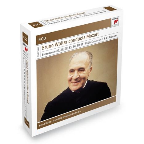 Bruno Walter dirigiert Mozart, 6 CDs
