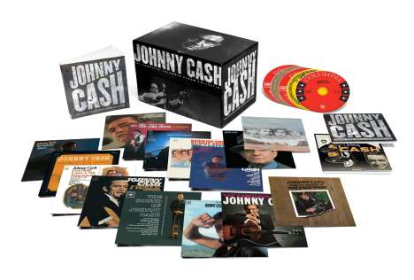 Johnny Cash: The Complete Columbia Album Collection, 63 CDs