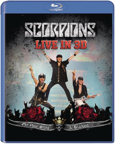 Scorpions: Live In 3D: Get Your Sting &amp; Blackout, Blu-ray Disc