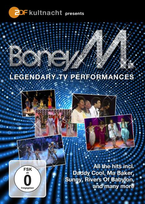 ZDF Kultnacht Presents: Boney M. - Legendary TV Shows, DVD