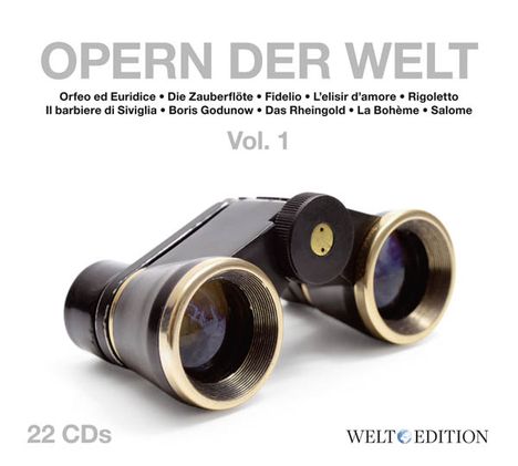 Opern der Welt Vol.1, 22 CDs