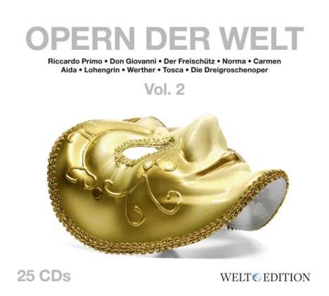 Opern der Welt Vol.2, 25 CDs