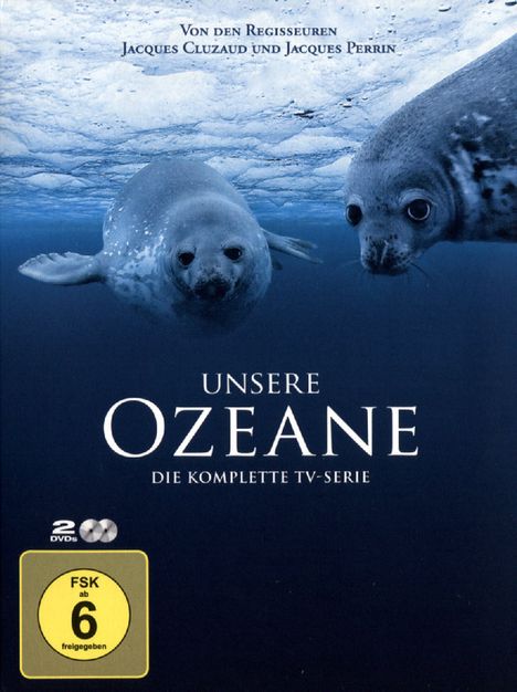Unsere Ozeane (Komplette 4-teilige TV-Serie), 2 DVDs