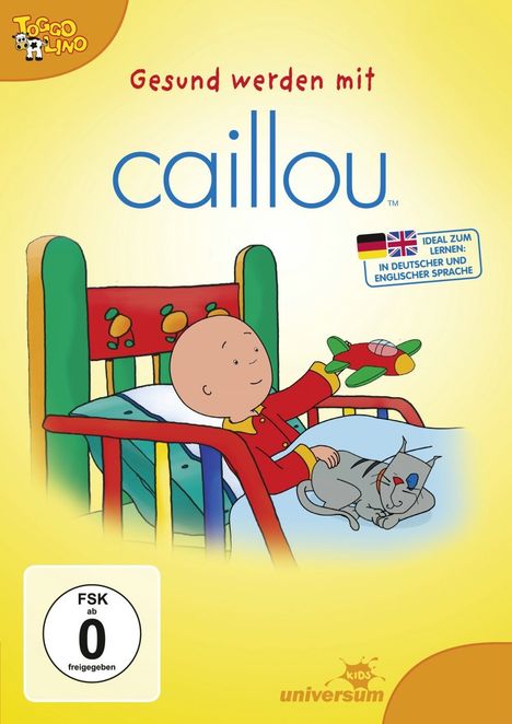 Caillou: Gesund werden mit Caillou, DVD