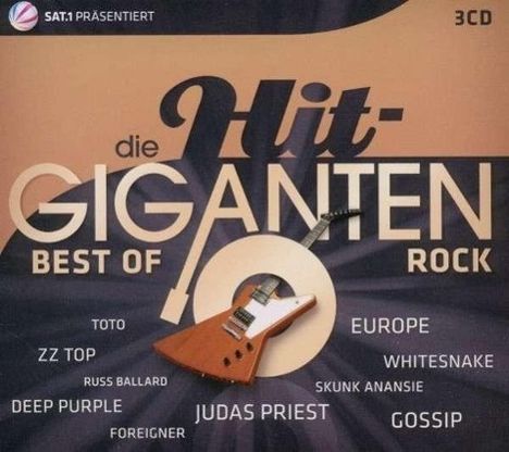 Die Hit-Giganten: Best Of Rock, 3 CDs