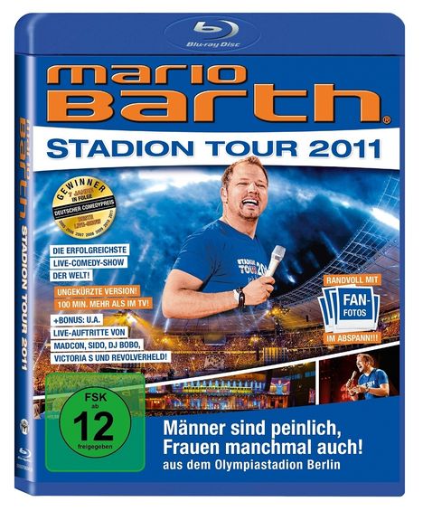 Mario Barth: Stadion Tour 2011 (Blu-ray), Blu-ray Disc